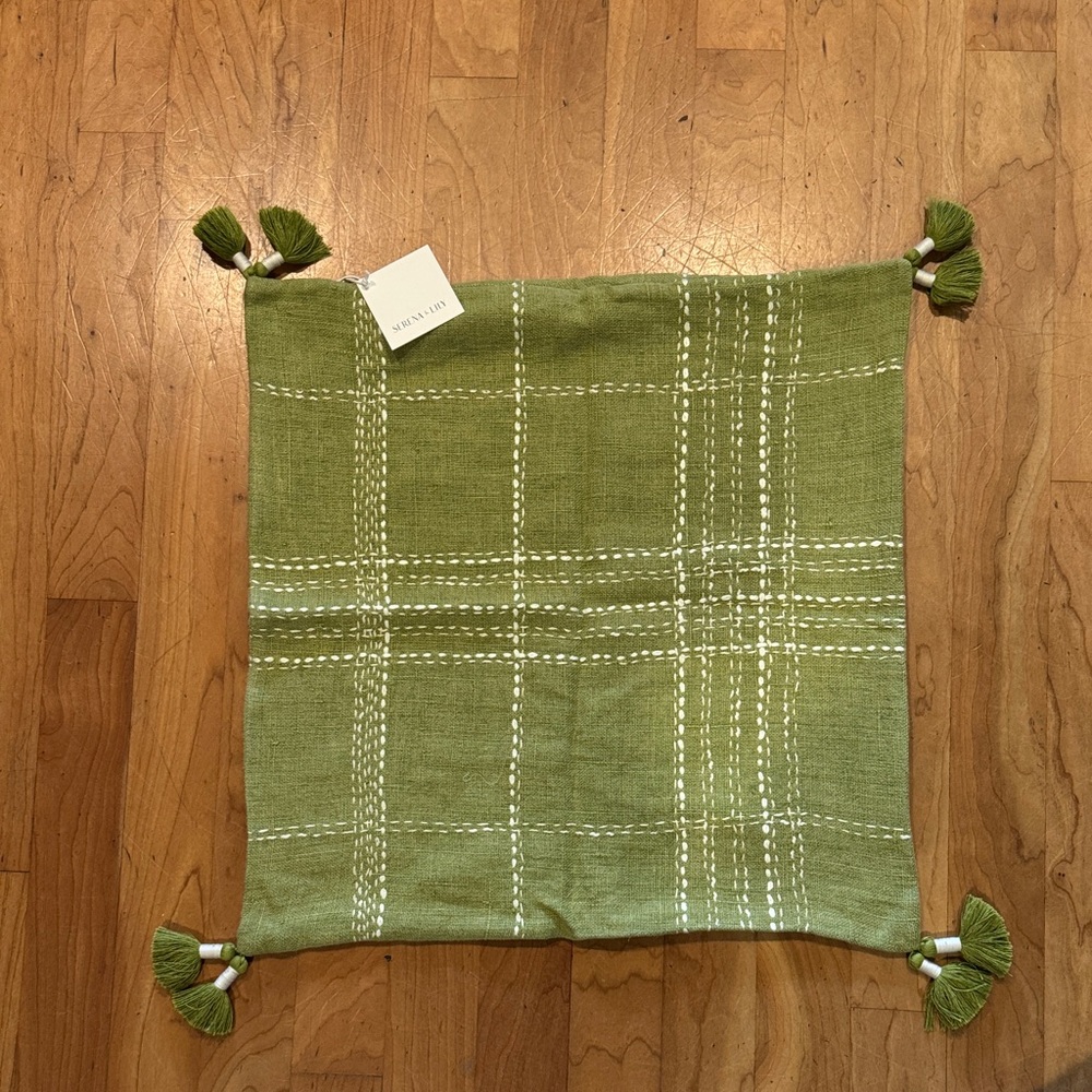 Serena and Lily 22” Asheville Pillow Cover Multiple Available
